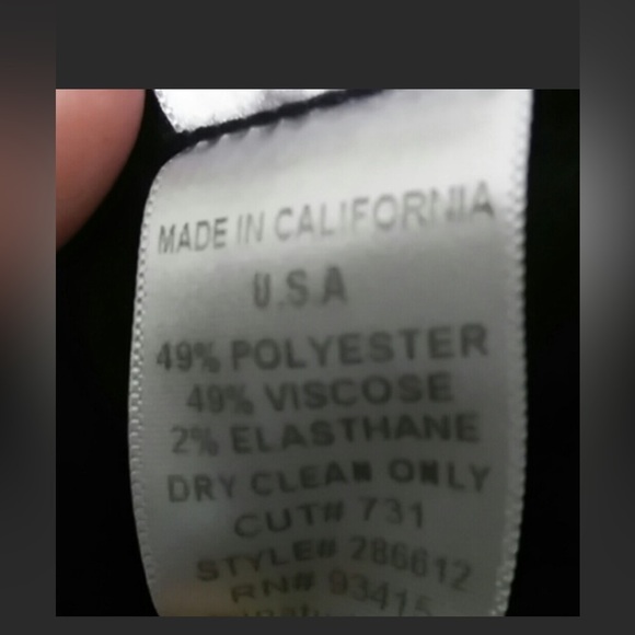 Trina Turk Classic Black Wide Leg Pants - Picture 6 of 14